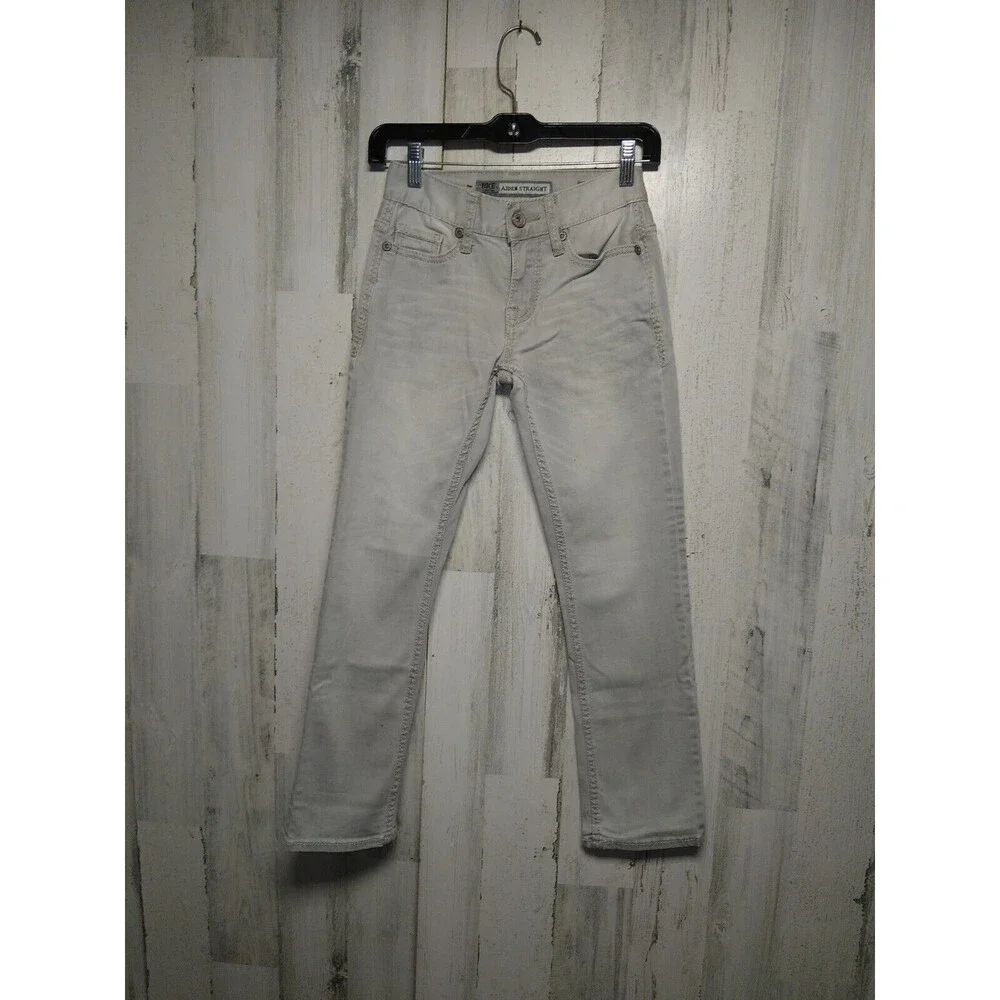 BKE Jeans Men's 24S Blue Aiden Straight Leg Distressed 24x26